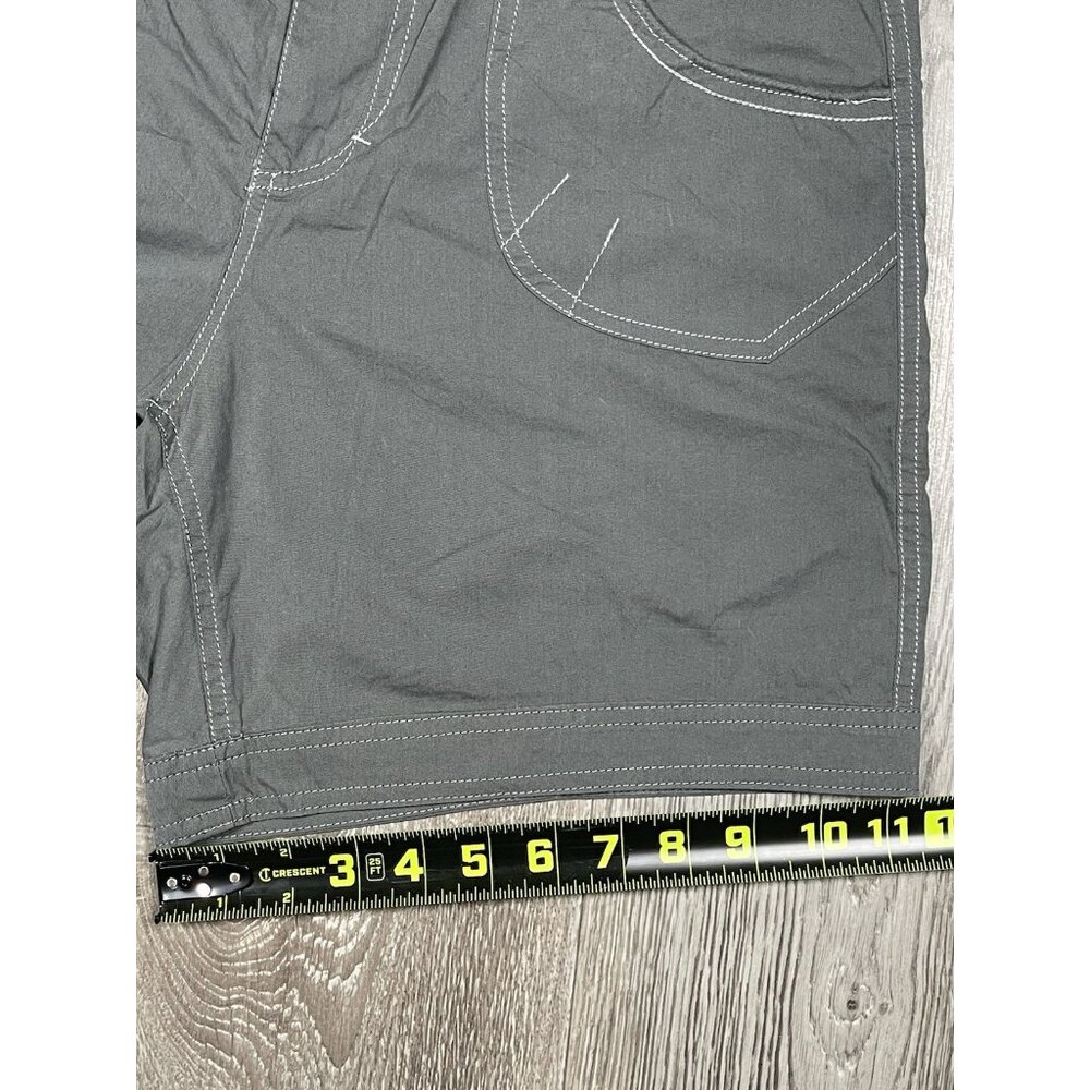 Kuhl Kontra Green Gray Hiking Shorts Inseam 6” - Women Size 10 - Picture 10 of 11